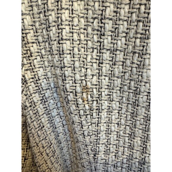 White House Black Market Womens Size S Double Breasted Tweed Peacoat Silk Blend - Picture 8 of 8